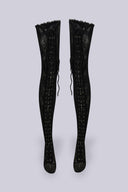 Lilith Lace-Up Stockings
