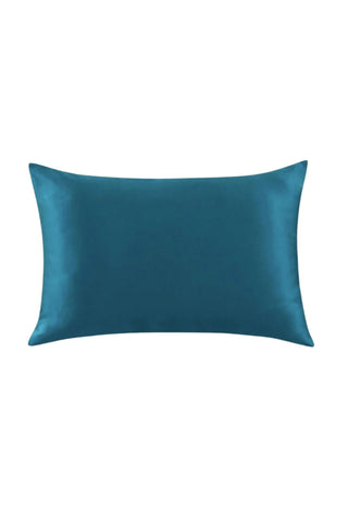 Luxurious Silk Pillowcase in Teal