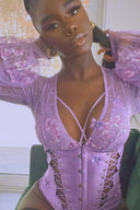 Madame X corset in Lilac - Empress Mimi