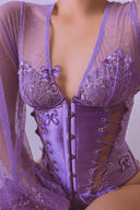 Madame X corset in Lilac - Empress Mimi