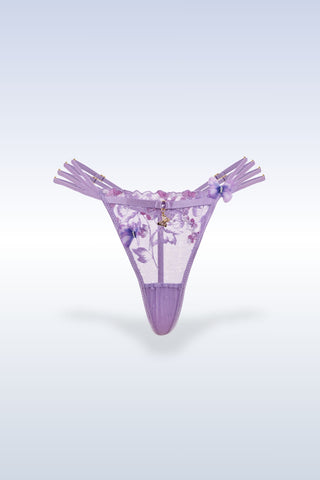 Madame X String in Lilac