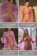 Madame X Pink Full Set (string) - Empress Mimi