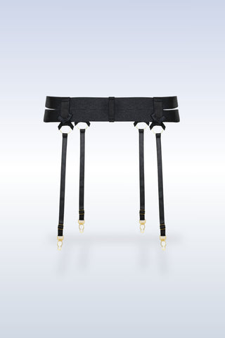 MIDNIGHT SKY SUSPENDER BELT