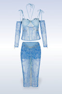 Siren Song Corset and Skirt Set